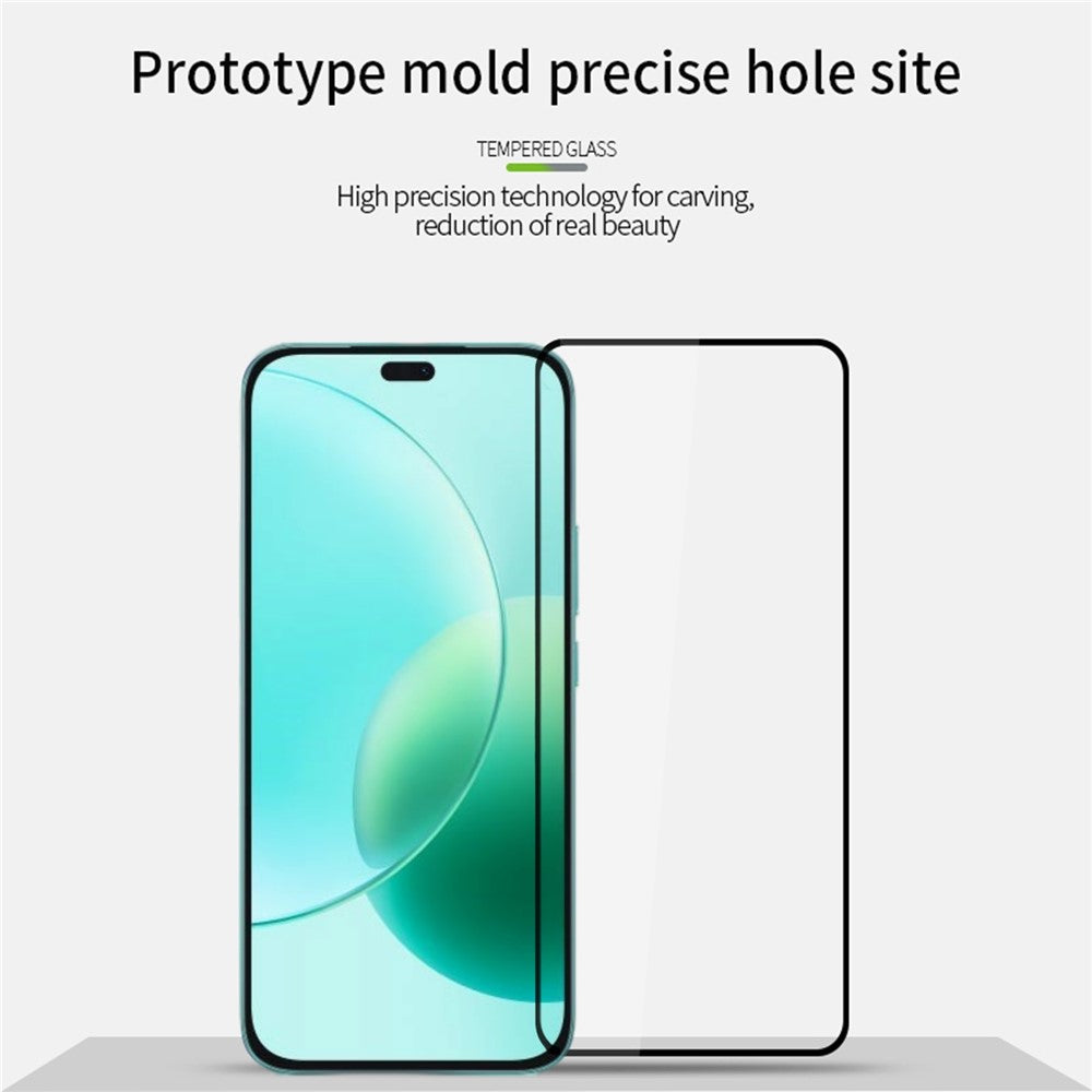 MOFI For Honor X70i Screen Protector  9H Full Glue Full Coverage High Aluminum-Silicon Glass Film