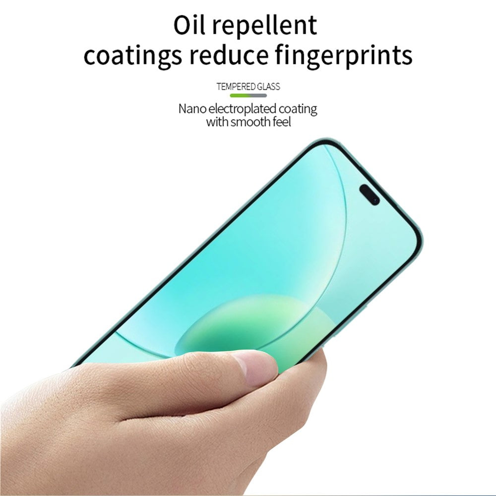 MOFI For Honor X70i Screen Protector  9H Full Glue Full Coverage High Aluminum-Silicon Glass Film