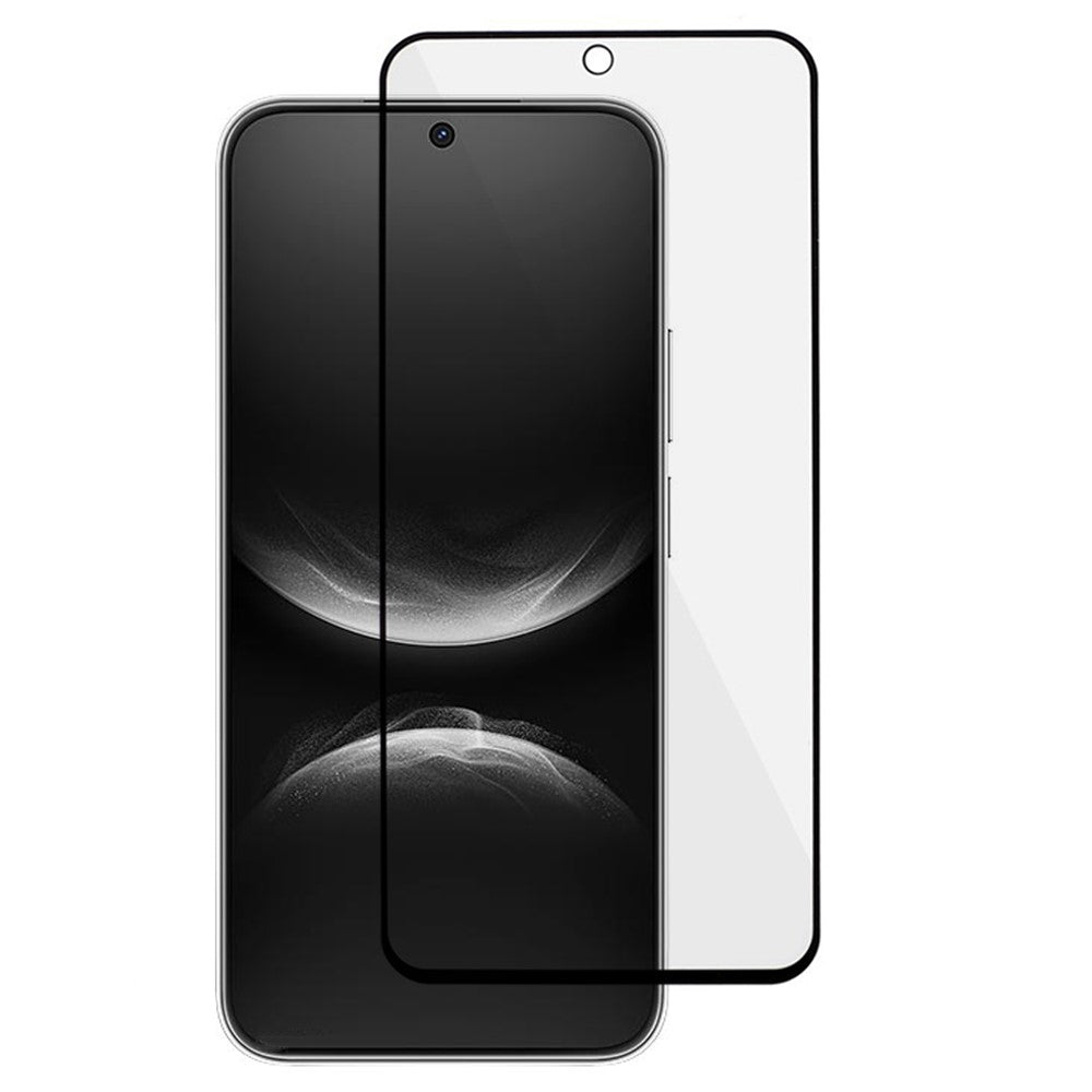 Huawei Nova 14 5G Skärmskydd Svart Kant Matt Anti-Fingeravtryck Härdat Glas Film