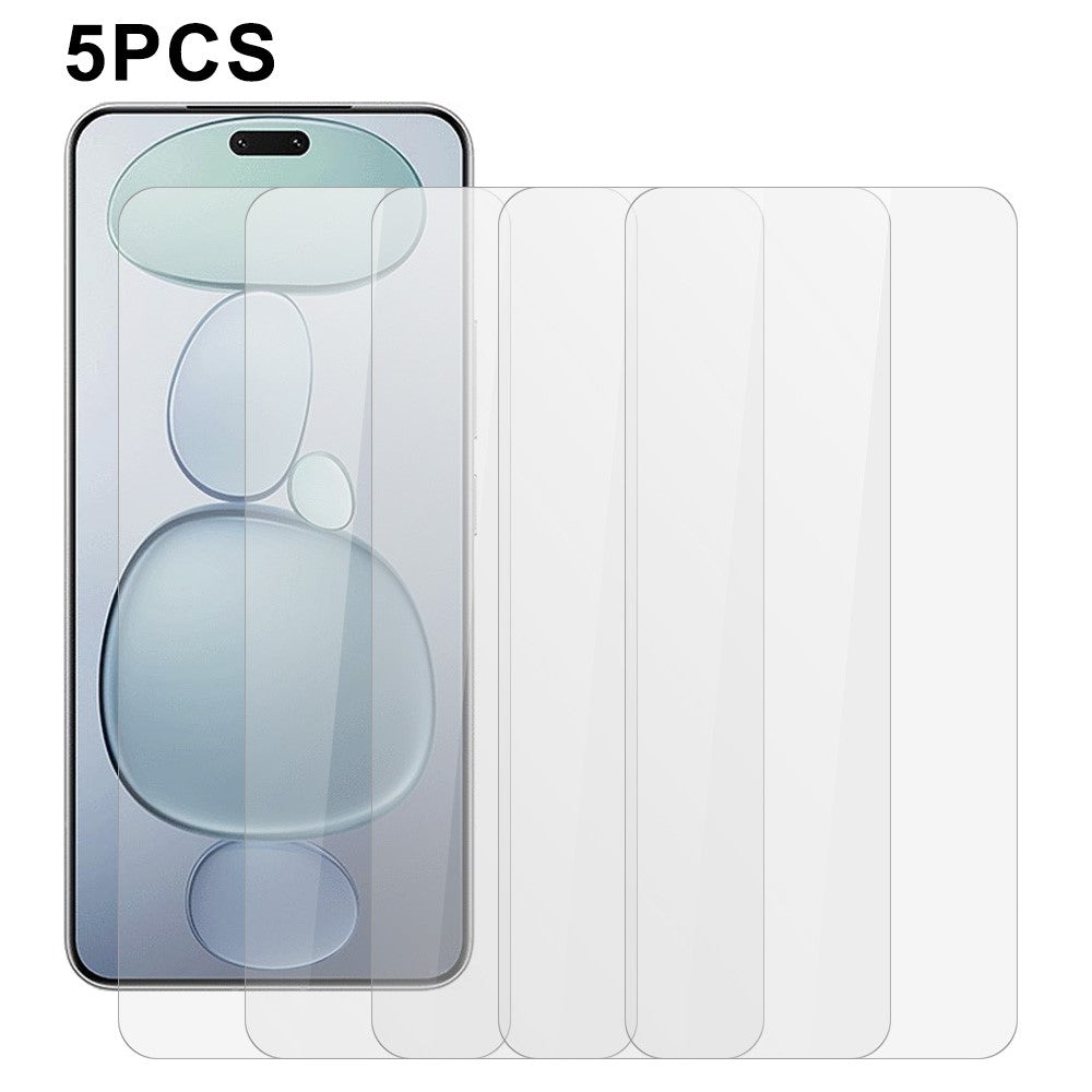5Pcs For Xiaomi Civi 5 Pro 5G Front Screen Protector 0.3mm 2.5D Tempered Glass Clear Film