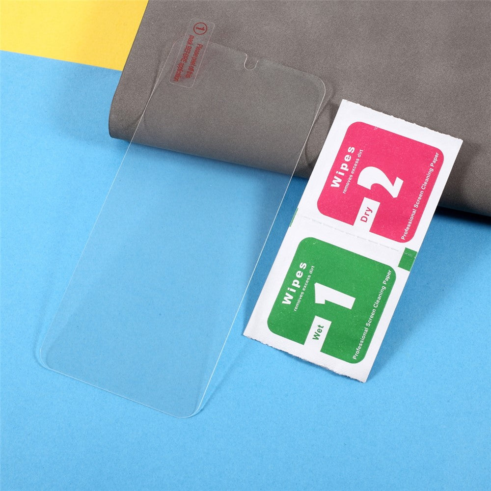 For Samsung Galaxy S25 Edge Tempered Glass Screen Protector Arc Edge Crystal Clear Film Support Fingerprint Unlock