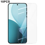 RURIHAI 10Pcs For Oppo Reno14 Pro 5G (Global) Screen Protector 0.26mm 2.5D High Aluminium Silicon Glass Film