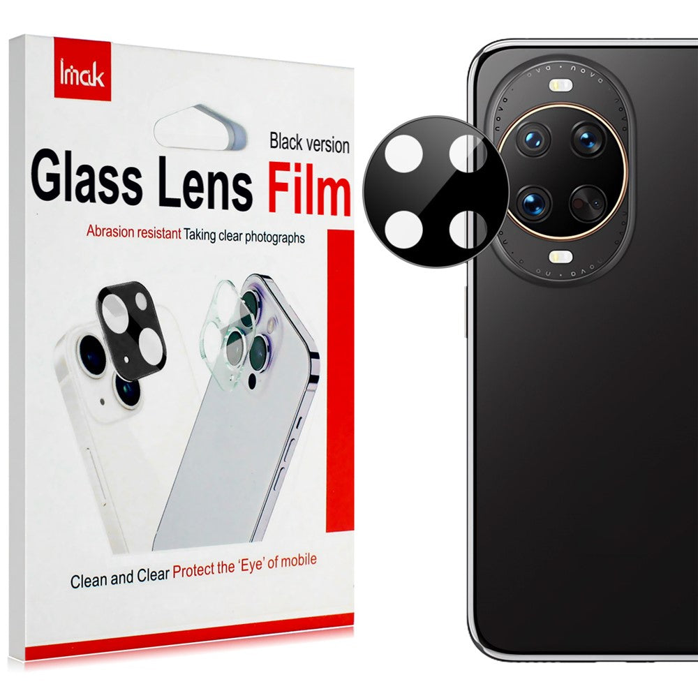 IMAK For Huawei nova 14 Ultra 5G Camera Lens Protector Tempered Glass HD Clear Lens Film (Black Version)