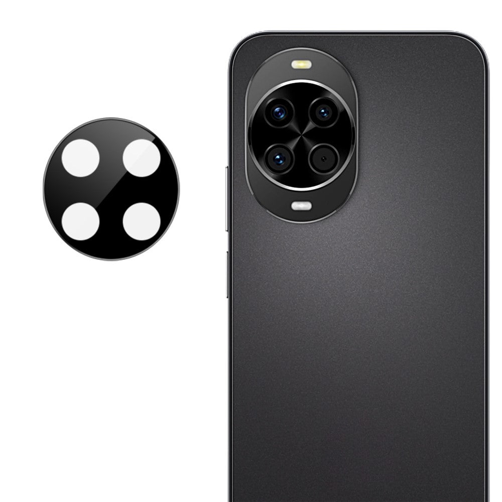 IMAK For Huawei nova 14 5G Tempered Glass Camera Lens Protector with Self Positioning Frame (Black Version)