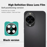 IMAK For Huawei nova 14 5G Tempered Glass Camera Lens Protector with Self Positioning Frame (Black Version)