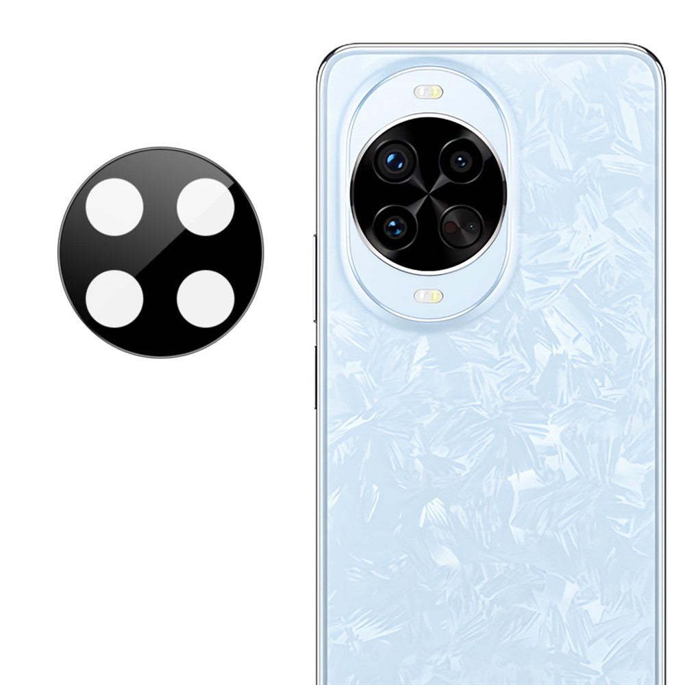 IMAK För Huawei Nova 14 Pro 5G Härdat Glas Kameralinsskydd med Självpositionerande Ram (Svart Version)