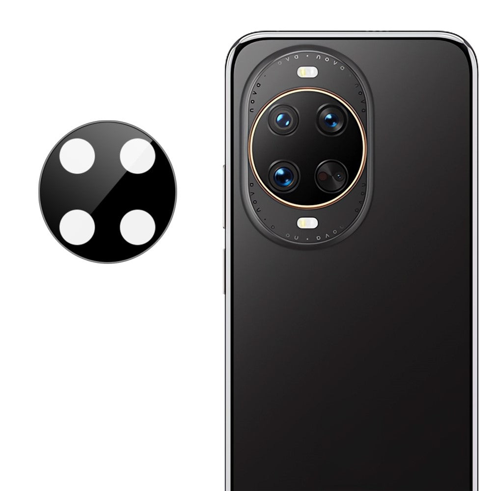 IMAK For Huawei nova 14 Ultra 5G Tempered Glass Camera Lens Protector with Self Positioning Frame (Black Version)
