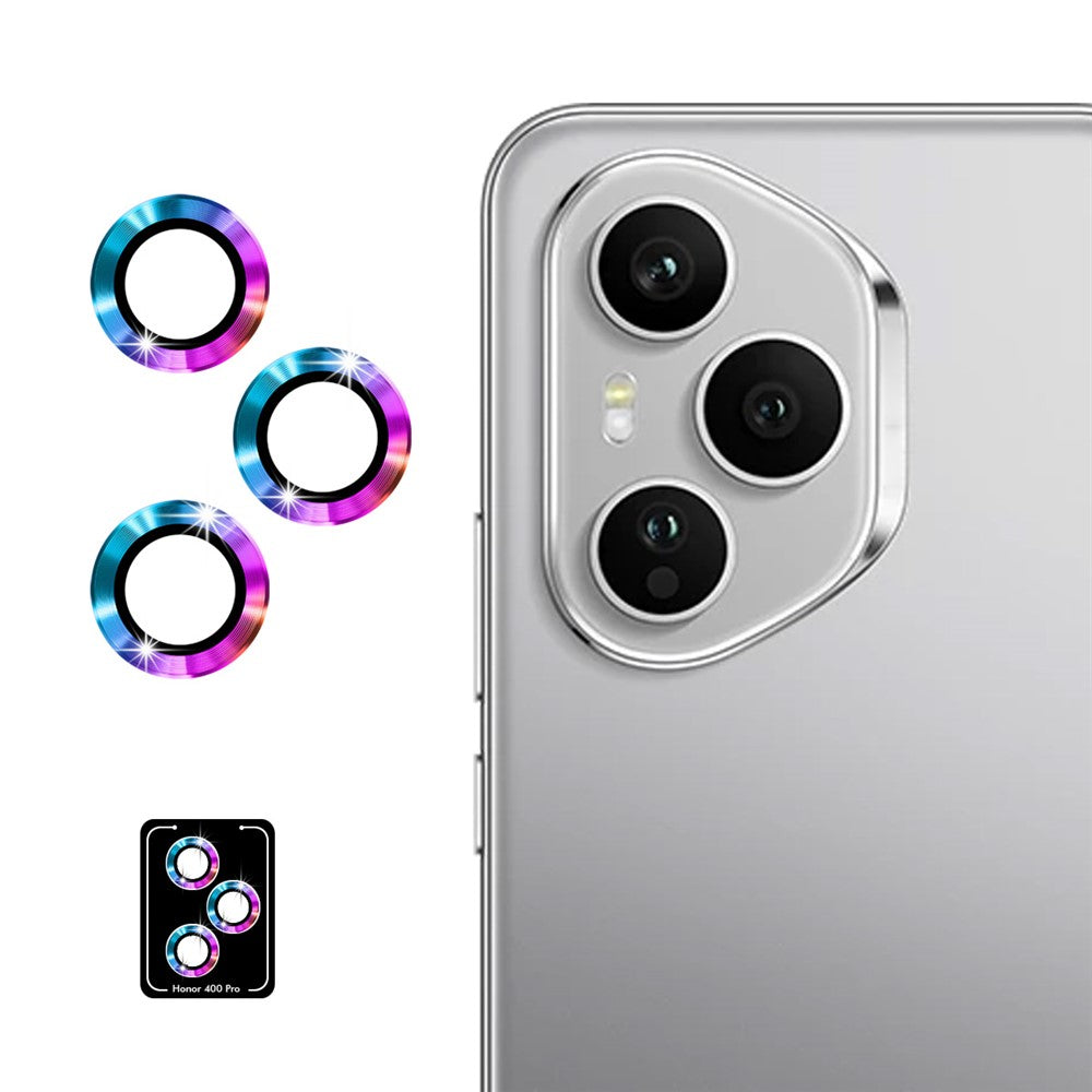ENKAY HAT PRINCE For Honor 400 Pro 5G (Global) Camera Lens Protector  Metal Ring Lens Film