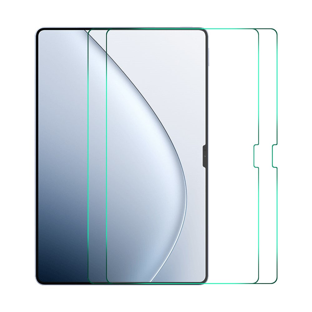 ENKAY HAT PRINCE För Xiaomi Pad 7 Ultra 2 st. skärmskydd 9H 2.5D 0.33mm hög aluminium-kiselglasfilm