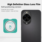 IMAK For Huawei nova 14 5G Camera Lens Protector Tempered Glass Lens Film with Self Positioning Frame
