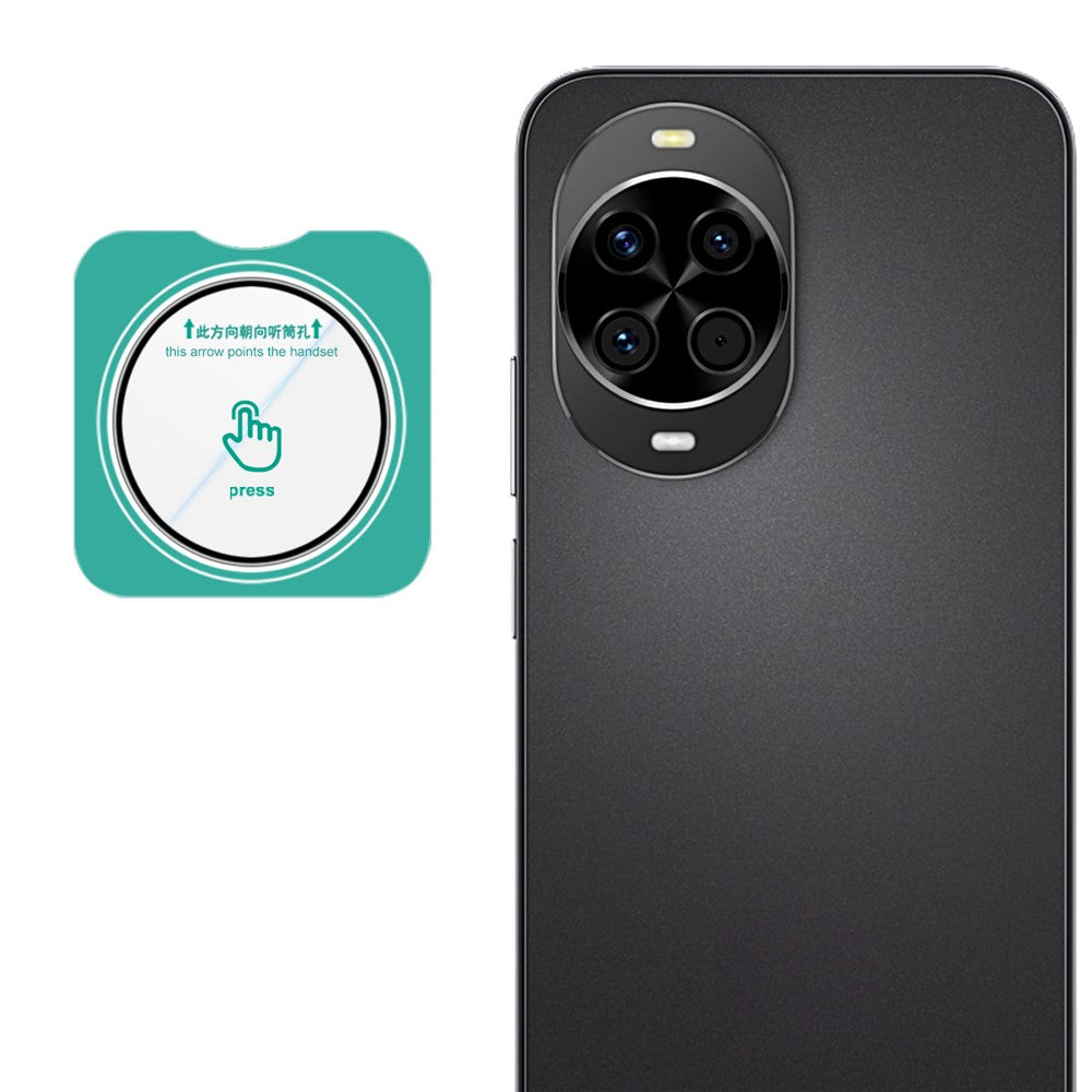 IMAK För Huawei Nova 14 5G Kameralinsskydd Härdat Glas Linsfilm med Självpositionerande Ram