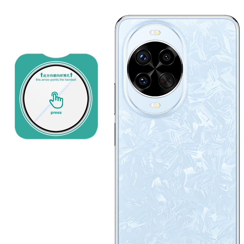 IMAK För Huawei Nova 14 Pro 5G Kameralinsskydd Härdat Glas Linsfilm med Självpositionerande Ram