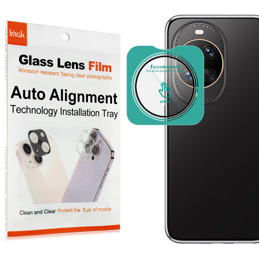 IMAK For Huawei nova 14 Ultra 5G Camera Lens Protector Tempered Glass Lens Film with Self Positioning Frame