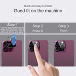 IMAK For Xiaomi Poco M7 Pro 5G Camera Lens Protector Tempered Glass HD Clear Lens Film (Black Version)