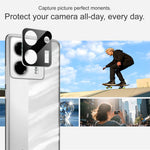 IMAK For Xiaomi Poco M7 Pro 5G Camera Lens Protector Tempered Glass HD Clear Lens Film (Black Version)