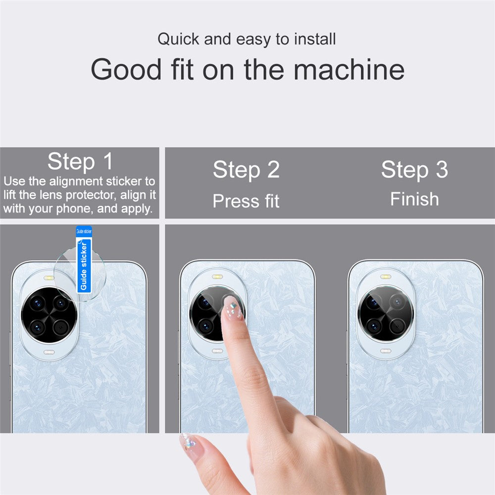 IMAK För Huawei Nova 14 5G Kameralinsskydd HD Härdat Glas Bakre Linsfilm (Downsize Version)