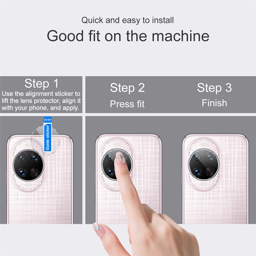 IMAK För Huawei Nova 14 Ultra 5G Kameralinsskydd HD Härdat Glas Bakre Linsfilm (Downsize Version)