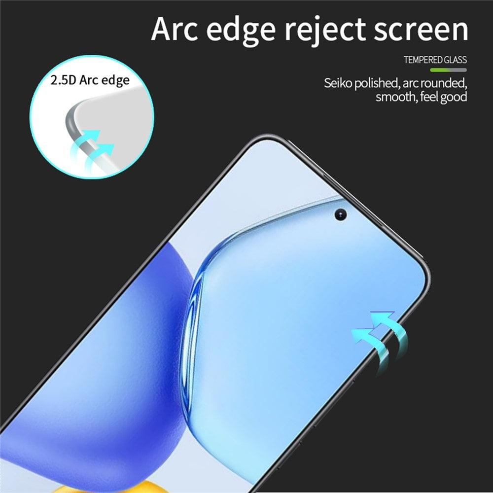 MOFI For Honor X60 GT 5G Screen Protector  9H Full Glue Full Coverage High Aluminum-Silicon Glass Film