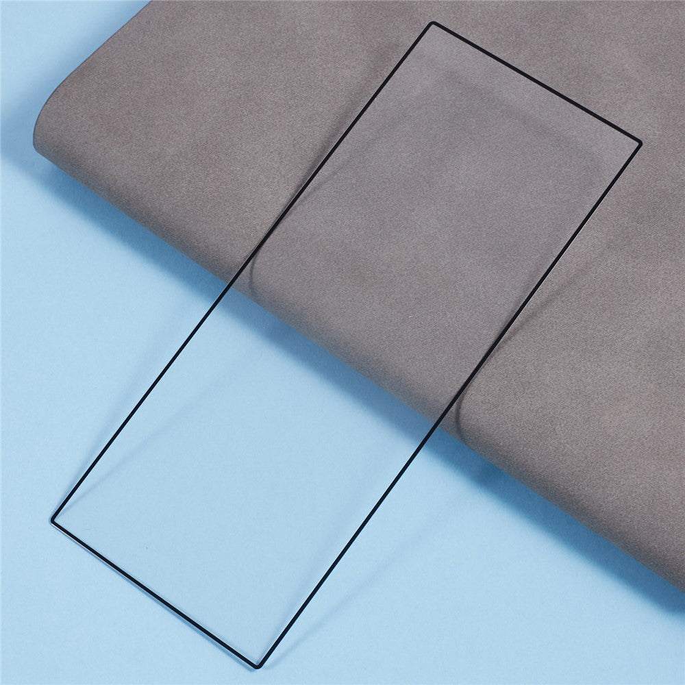 Til Samsung Galaxy Z Fold7 5G Skærmbeskytter Silketryk Fuld Lim Klar Højt Aluminium-Silicium Glasfilm (Ydre Skærm)