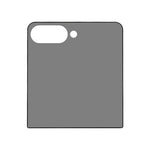 For Samsung Galaxy Z Flip7 5G Privacy Screen Protector Silk Printing High Aluminium-Silicon Glass Film (Outer Screen)