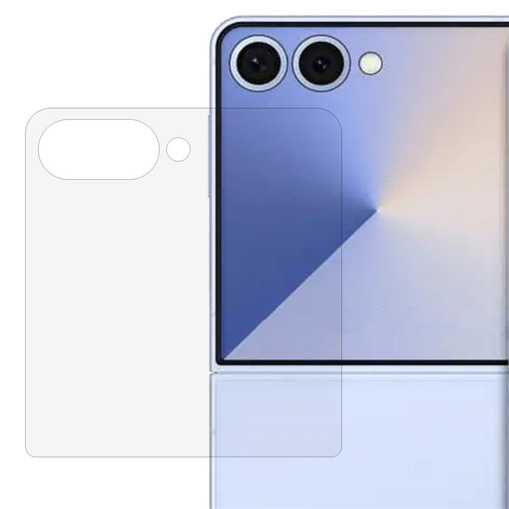 Til Samsung Galaxy Z Flip7 5G Skærmbeskytter 2.5D Buet Kant Højt Aluminium-Silicium Glas Klar Film (Ydre Skærm)