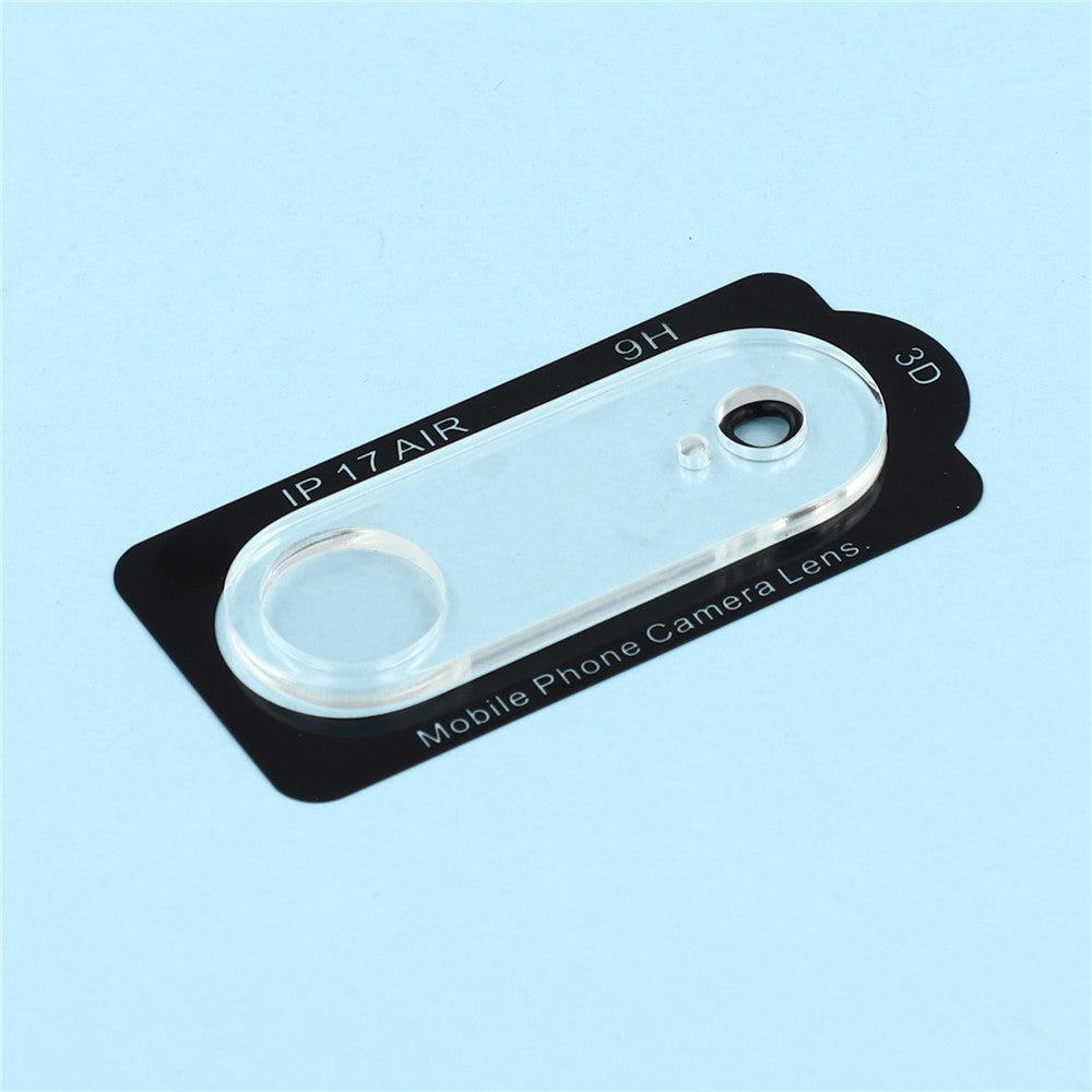 2Pcs For iPhone Air Camera Lens Protector 3D Arc Edge Anti-Scratch Tempered Glass Lens Film