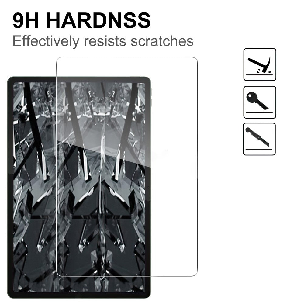 For Lenovo Idea Tab Pro Screen Protector Anti-Shatter Arc Edge Tempered Glass Film