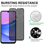 Samsung Galaxy A18 5G / A18 4G / A17 5G / A17 4G / A26 5G Härdat Glas Skärmskydd 2.5D Arc Edge Anti-Spionfilm