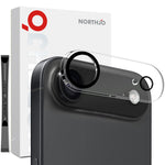 NORTHJO For iPhone Air Camera Lens Protector Black Circles 3D Full Coverage Clear Tempered Glass Lens Film