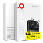 NORTHJO For iPhone Air Camera Lens Protector Black Circles 3D Full Coverage Clear Tempered Glass Lens Film