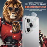 IMAK For Honor 400 Pro 5G (Global) Beskyttelsesglas til kameralinse + Akryl Linsehætte