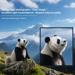 IMAK For Samsung Galaxy Z Fold8 Ultra / Z Fold7 5G Tempered Glass Camera Lens Protector Acrylic Lens Cap (Black Circle Design)
