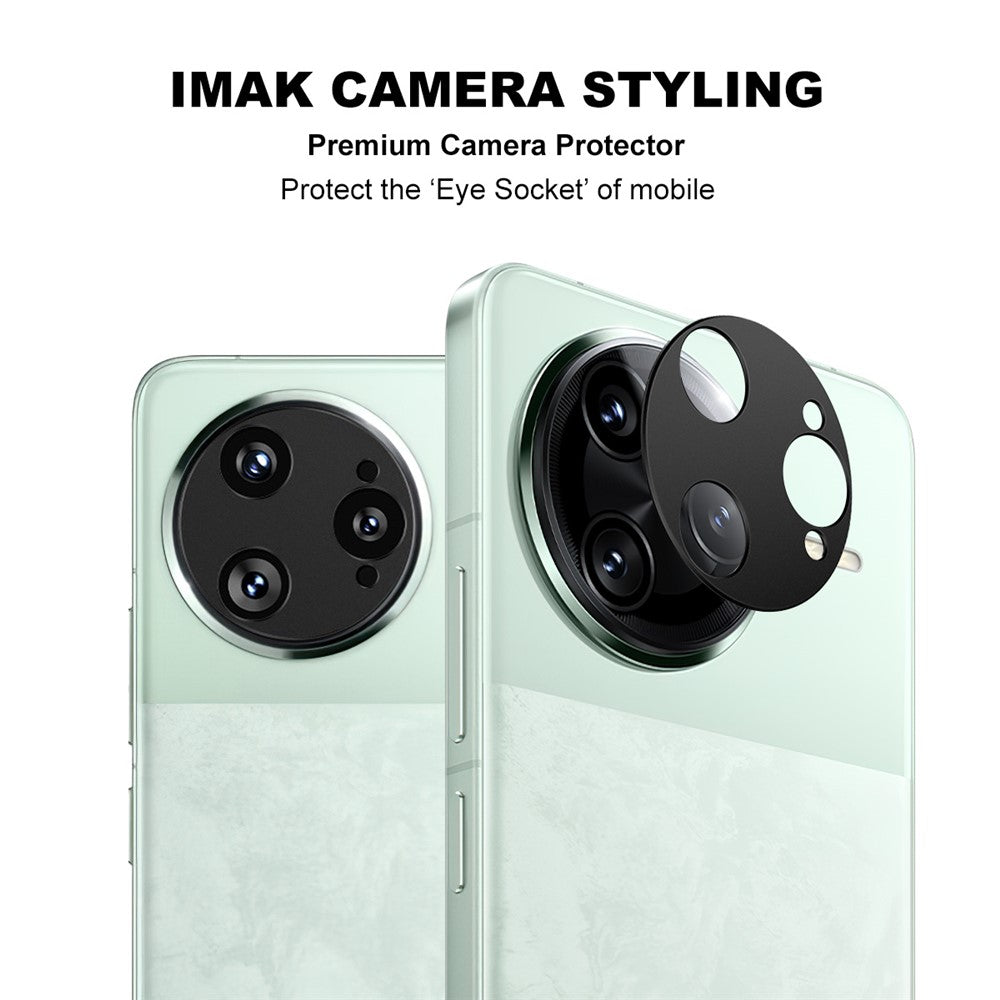 IMAK Metal-kameralinsebeskyttelse til Xiaomi Redmi K80 Pro 5G / K80 Pro Champion Edition / Poco F7 Ultra 5G, beskyttende linsecover