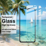 IMAK H-serien skærmbeskytter til Oppo K13 5G / K12s, hærdet glas, HD-klar film (fingeraftrykslåsning)
