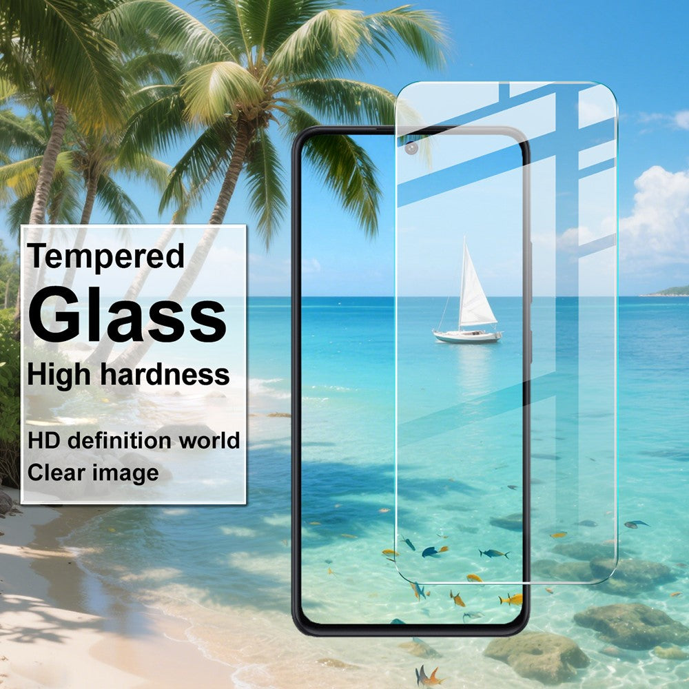 IMAK H-serien skærmbeskytter til Oppo K13 5G / K12s, hærdet glas, HD-klar film (fingeraftrykslåsning)