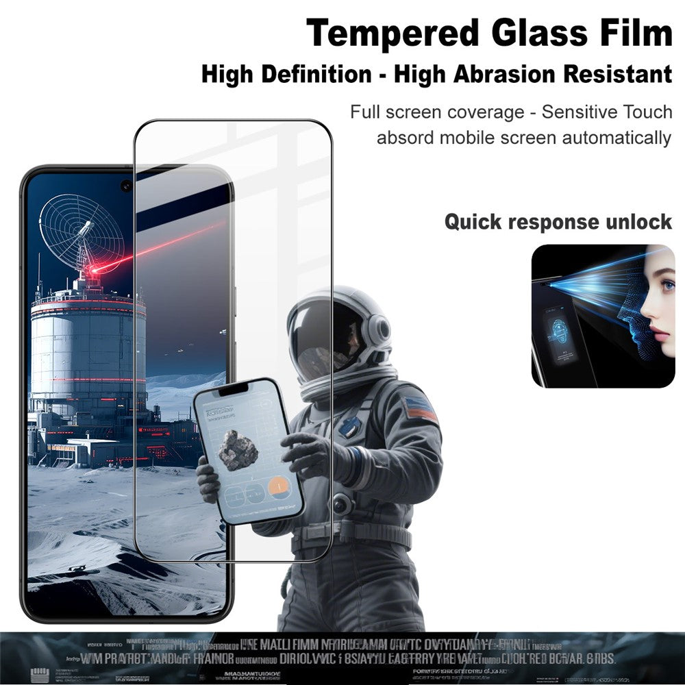 IMAK Pro+ Series For Huawei nova 14 5G Tempered Glass Full Screen Protector Sensitive Touch Film