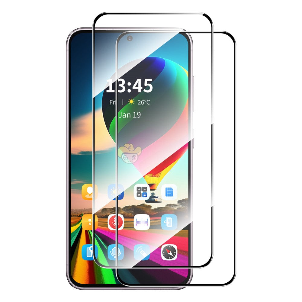 ENKAY HAT PRINCE For Honor X60 GT 5G 2Pcs Screen Protector   9H Silk Printing 0.26mm Tempered Glass