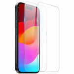 NORTHJO 2Pcs A+ Clear Screen Protector for iPhone 17 Shatterproof 0.3mm 2.5D Tempered Glass Film
