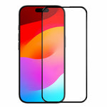 NORTHJO A+ Skærmbeskytter til iPhone Air Høj Aluminium-Silikone Film 0.3mm 2.5D Sort Kant Silketryk