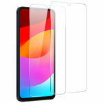 NORTHJO 2Pcs A+ Clear Screen Protector for Samsung Galaxy A08 4G / A07 4G / A06 4G / A06 5G Shatterproof 0.3mm 2.5D Tempered Glass Film