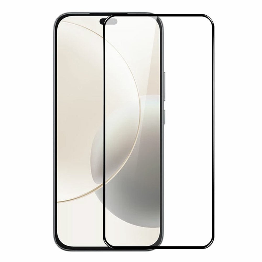 NORTHJO 2 stk. A+ skærmbeskytter til Honor 400 Lite 5G 0,3 mm 2,5D aluminium-siliciumglas med silkeprintfilm