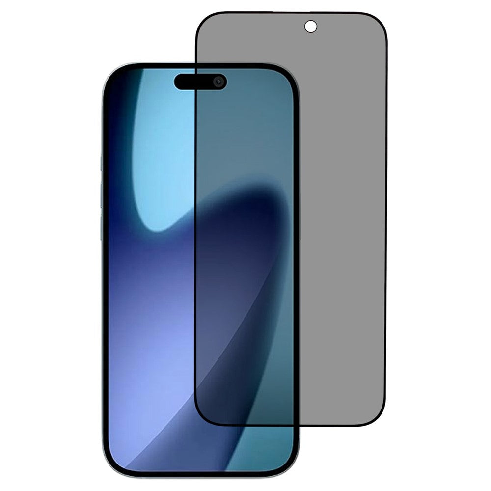 Til iPhone 17 Pro Max Hærdet Glasfilm Anti-Kig Privatlivsbeskyttende Skærmbeskytter Fuld Lim
