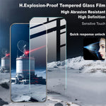 IMAK H-serien för Huawei Pura 90s Pro 5G / Pura 90 Pro / Pura 80 härdat glasskärmskydd splittersäkert skydd