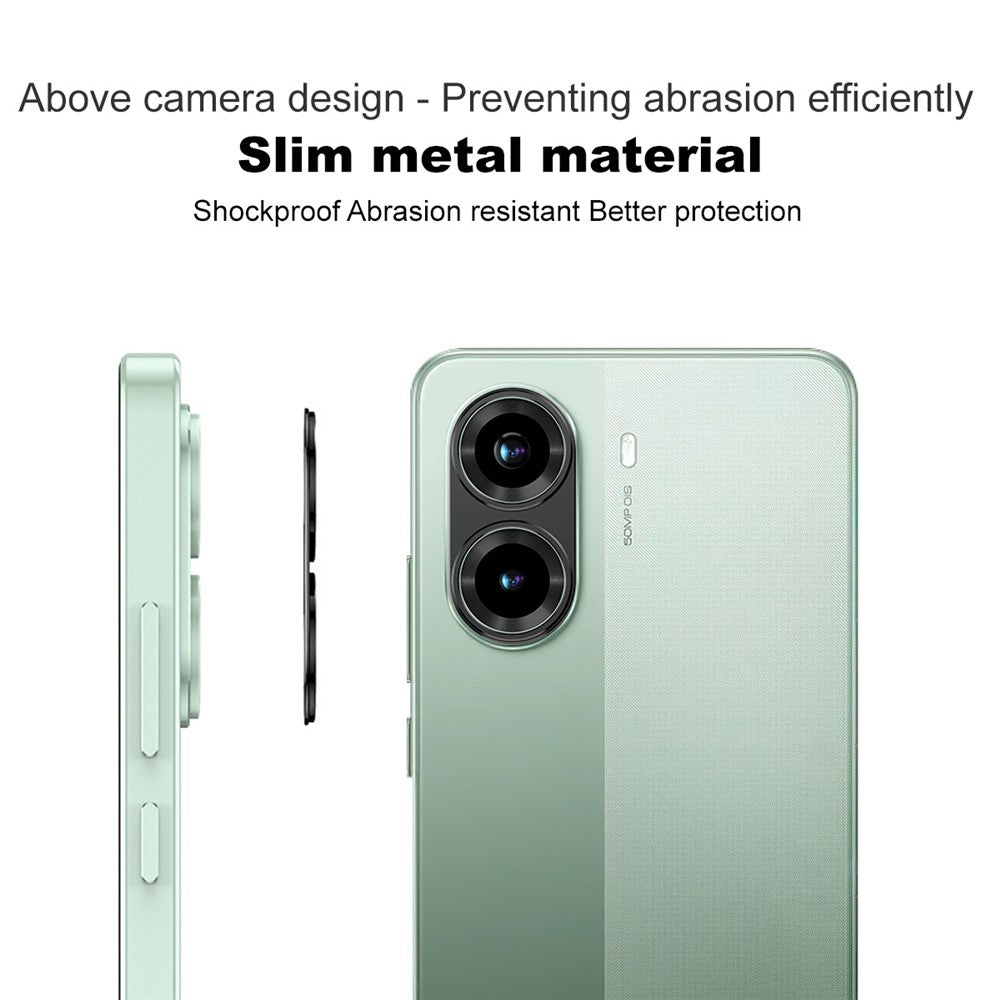 IMAK För Xiaomi Redmi Turbo 4 5G / Poco X7 Pro 5G Metallkameralinsskydd Linsskyddande Skal