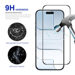 ENKAY HAT PRINCE For iPhone Air Screen Protector   9H Silk Printing Thick Glue 0.26mm Tempered Glass