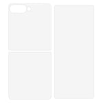 Til Samsung Galaxy Z Flip7 5G Skærmbeskyttelsessæt, Front + Bagside Fuld Dækning TPU+PET Hydrogel Film