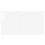 For Samsung Galaxy Z Fold7 5G Screen Protector Set, Front + Back Full Cover TPU+PET Hydrogel Film