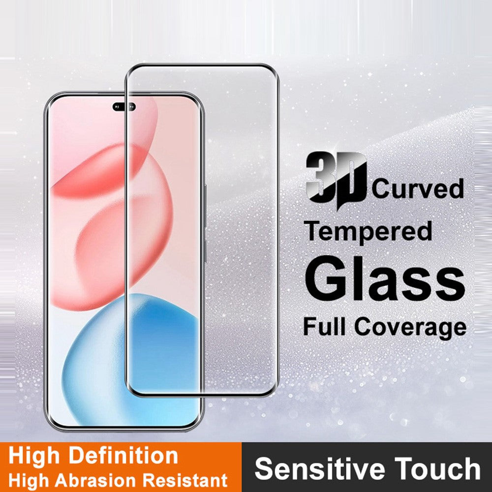 IMAK For Honor 400 Pro 5G (Global) Screen Protector 3D Curved Edge Tempered Glass Film (Fingerprint Unlock)