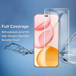 IMAK Hydrogel Film 4. generation til Honor 400 Pro 5G (Global) Skærmbeskytter Ultra Klar Blød TPU-film (Fingeraftryksoplåsning)