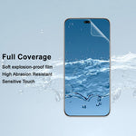 IMAK Hydrogel Film 4. generation til Honor 400 Pro 5G (Global) Skærmbeskytter Ultra Klar Blød TPU-film (Fingeraftryksoplåsning)